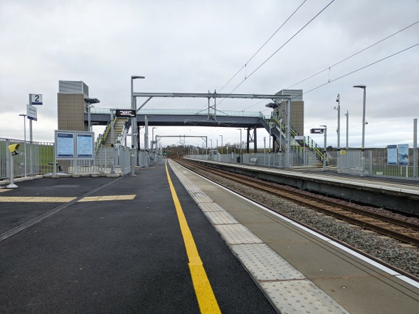 East Linton Station Construction - 2023-11-17